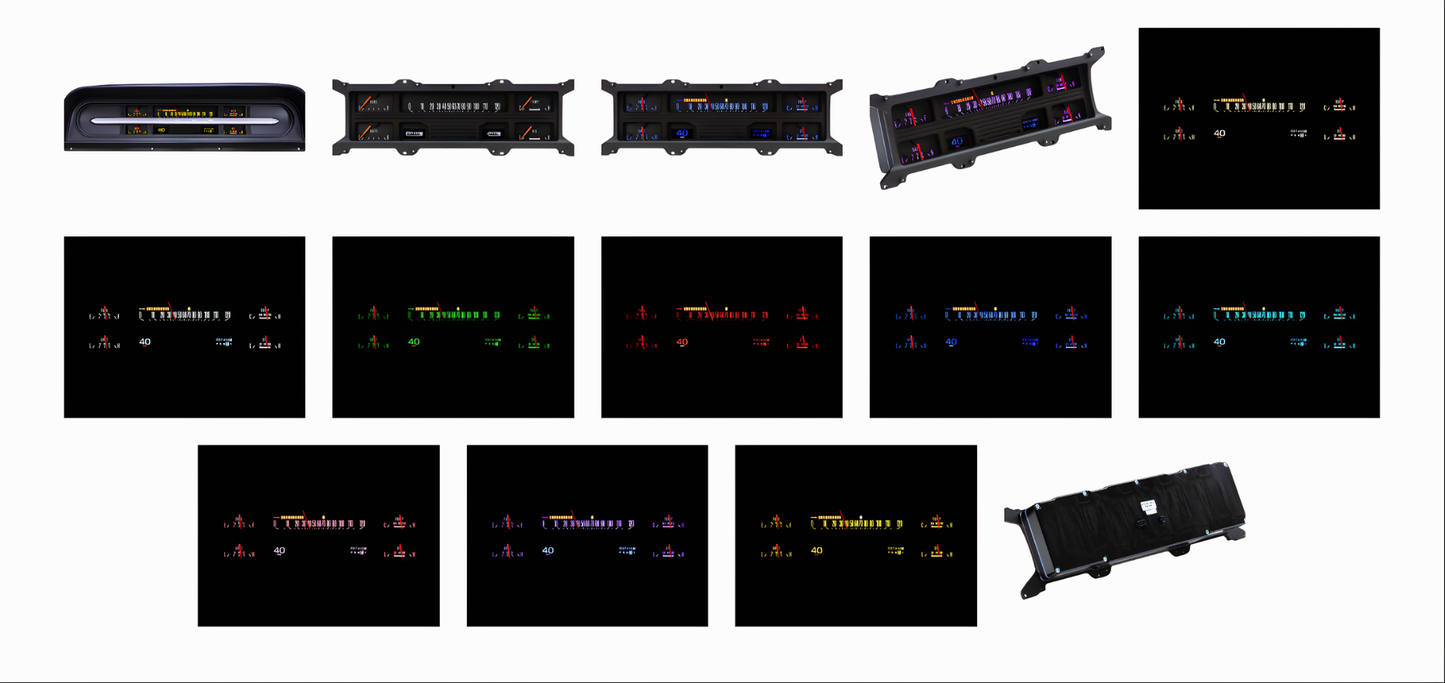 1967- 72 Ford Pickup RTX Instruments