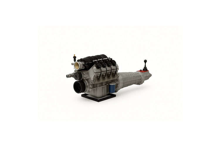 Engine and transmission packages featuring complete performance powertrain combinations