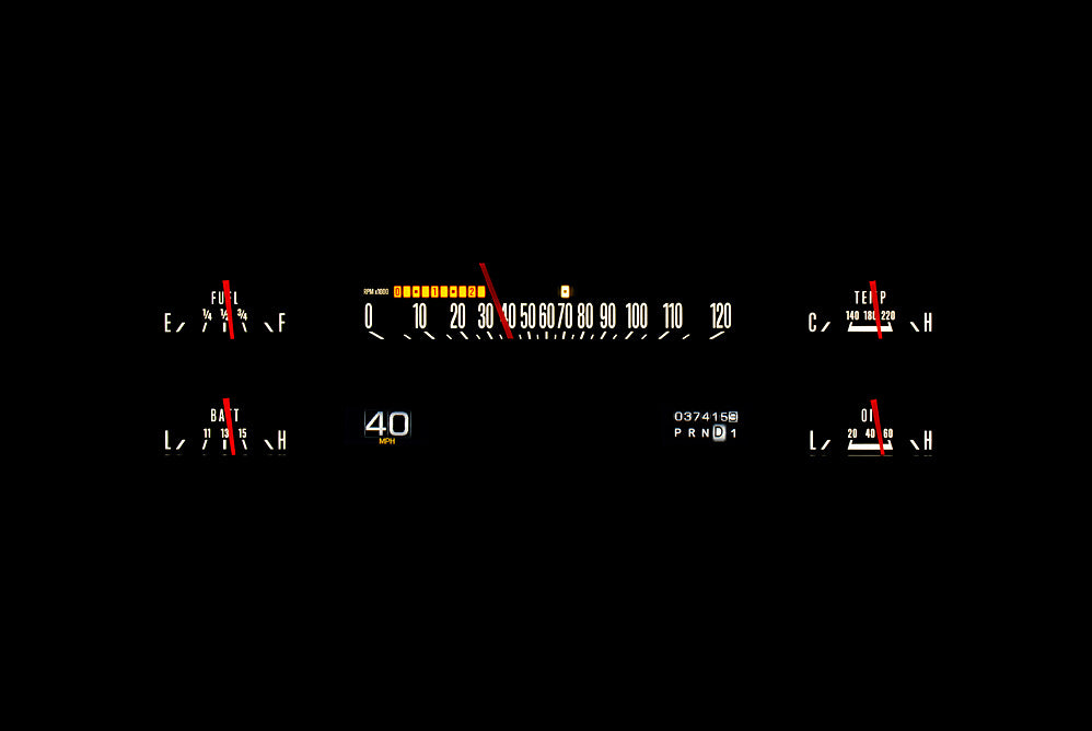 1967- 72 Ford Pickup RTX Instruments