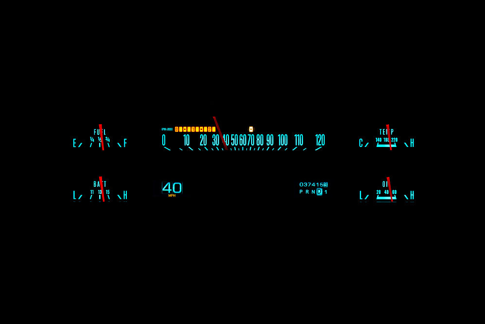 1967- 72 Ford Pickup RTX Instruments